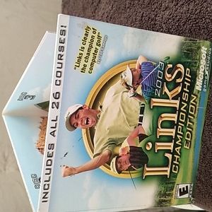 Links golf game 3 disk set 2003 microsoft